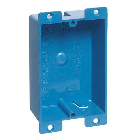 shallow metal receptacle box|shallow outlet box home depot.